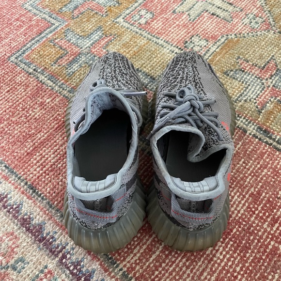 adidas YEEZY Boost 350 V2 Beluga grey AH2203 Zebra like stripes - Picture 5 of 7